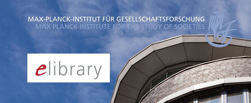 Suchportal eLibrary Institut MPIfG Aussenansicht