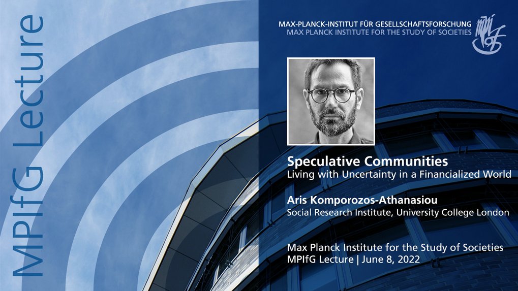Aris Komporozos-Athanasiou | Speculative Communities: Living with Uncertainty in a Financialized World