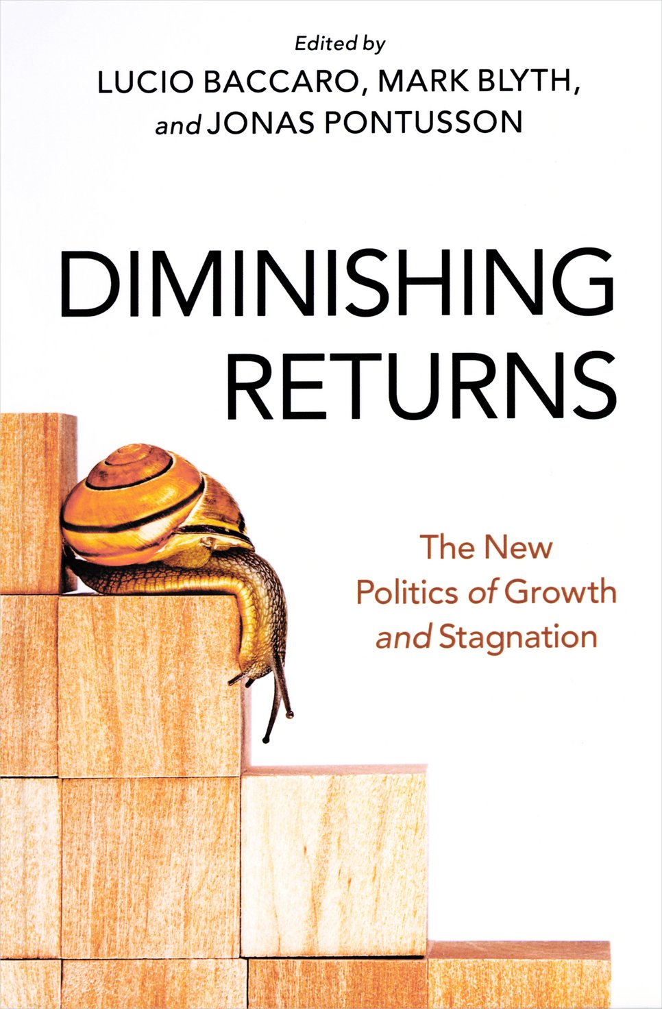Das Motiv zeigt das Cover des MPIfG-Buches "Diminishing Returns", das unter Beteiligung von Lucio Baccaro entstanden ist.