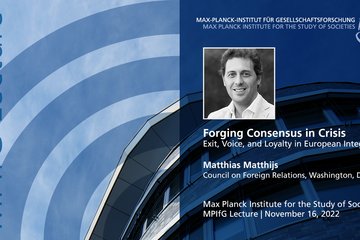 Matthias Matthijs | Forging Consensus in Crisis: Exit, Voice and Loyalty in European Integration