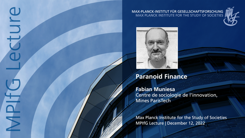 Fabian Muniesa | Paranoid Finance