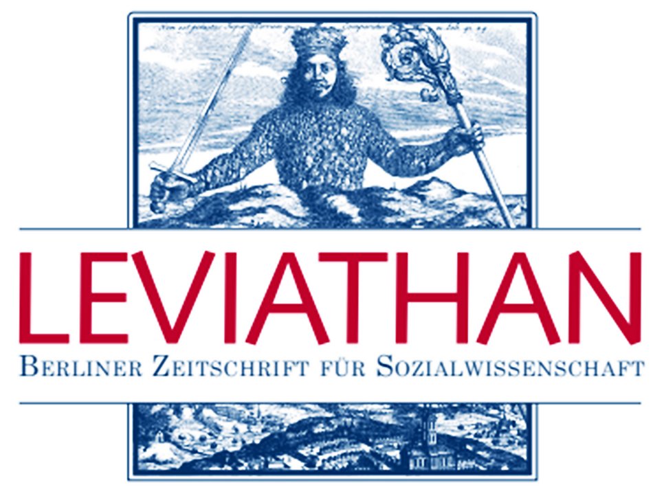 Das Bildmotiv zeigt das Cover der Zeitschrift 2Leviathan – Berliner Zeitschrift für Sozialwissenschaft".