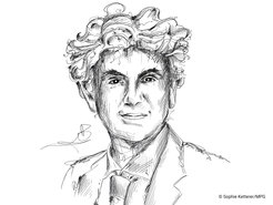 Gezeichnetes Portrait von Lucio Baccaro
