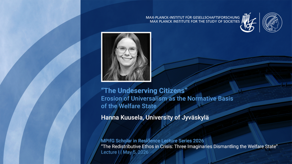 Image showing the event title and details, along with a portrait of the speaker