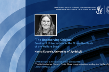 Image showing the event title and details, along with a portrait of the speaker
